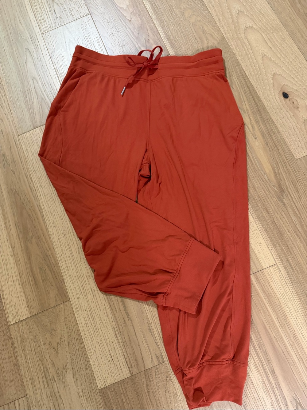 lululemon athletica Women's Rust Orange Track Joggers